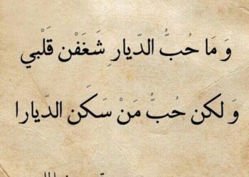 الغزل في الشعر الفصيح بين الفحش والحياء